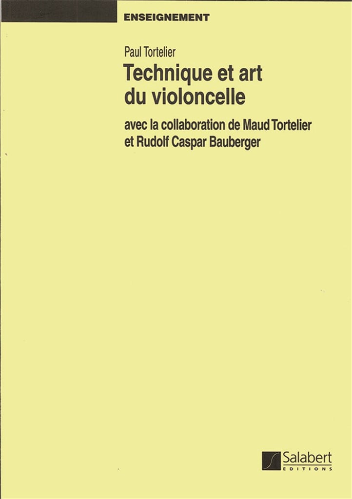 Technique Et Art Du Violoncelle Violoncelle -